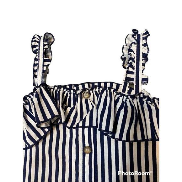 Poof Girl Girls' 2-Piece Striped Shorts Set Girls Large - Picture 5 of 10